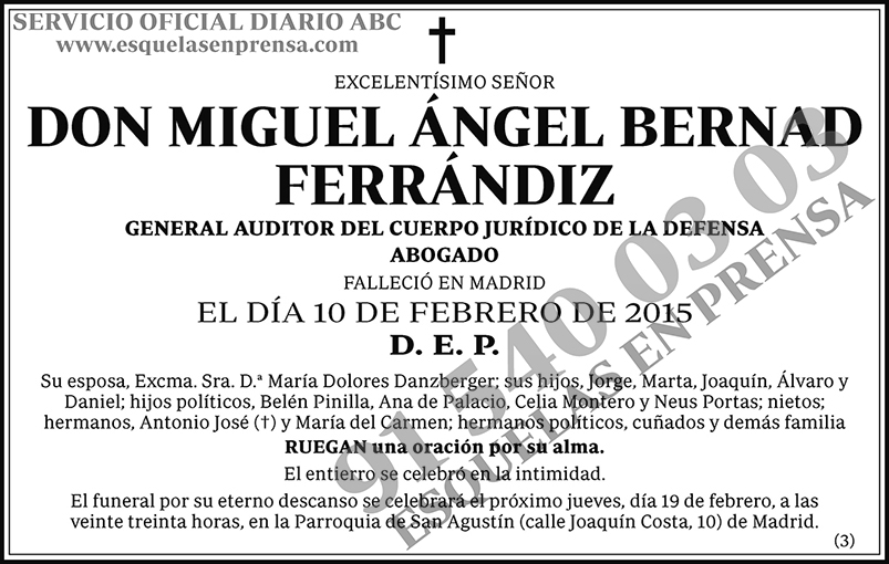 Miguel Ángel Bernad Ferrándiz